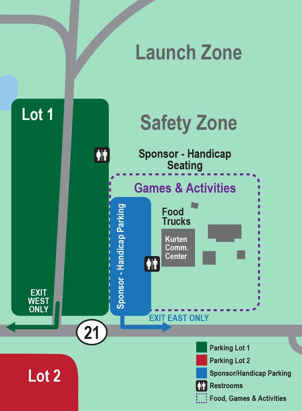 Kurten Fireworks event map